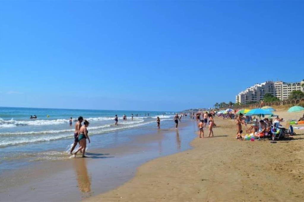 Primera Linea De Playa, Pies En La Arena, Marina D'Or Magic Word El Borseral Esterno foto